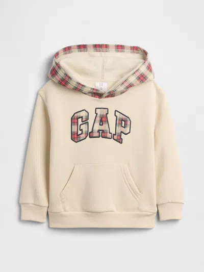Gap Factory Babygap Relaxed Logo Hoodie In Neutral