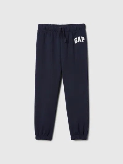 Gap Factory Babygap Relaxed Logo Pull-on Joggers In Blue