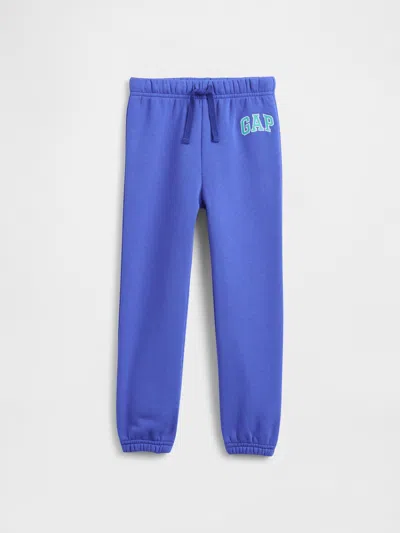 Gap Factory Babygap Relaxed Logo Pull-on Joggers In Blue