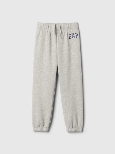 Gap Factory Babygap Relaxed Logo Pull-on Joggers In Gray