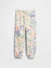 Gap Factory Babygap Relaxed Logo Pull-on Joggers In Multi