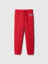 Gap Factory Babygap Relaxed Logo Pull-on Joggers In Red