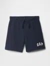 Gap Factory Babygap Relaxed Logo Pull-on Shorts In Blue