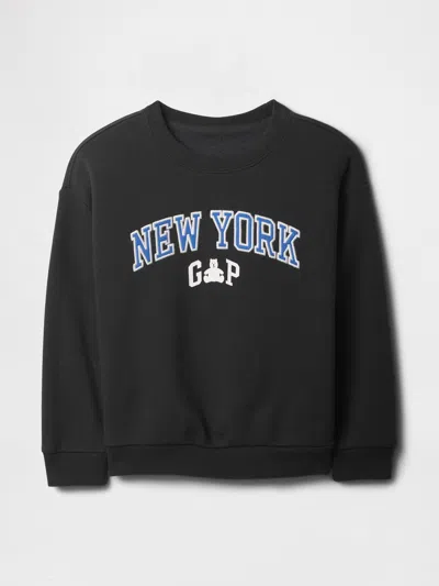 Gap Factory Babygap Relaxed New York Graphic Sweatshirt In Black