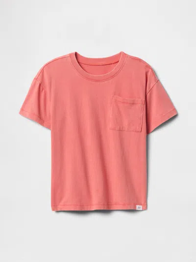 Gap Factory Babygap Relaxed Pocket T-shirt In Pink