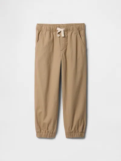 Gap Factory Babygap Relaxed Pull-on Joggers In Brown