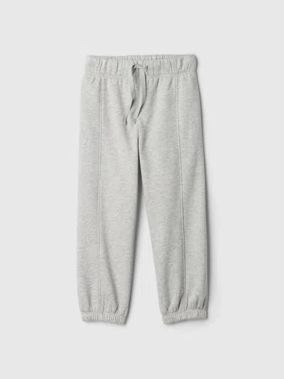 Gap Factory Babygap Relaxed Seamed Pull-on Joggers In Gray