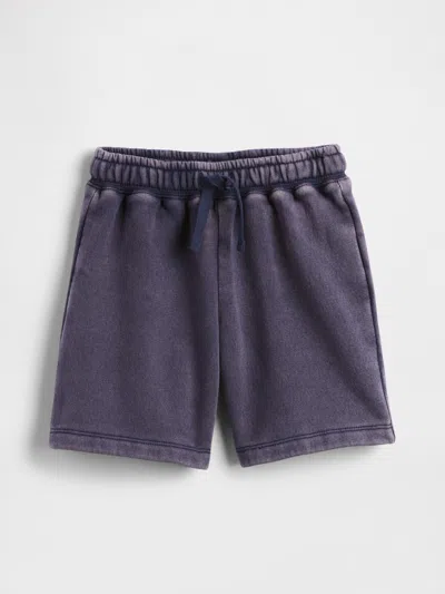 Gap Factory Babygap Relaxed Washed-fleece Pull-on Shorts In Multi
