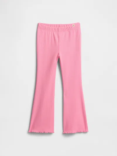 GAP FACTORY BABYGAP RIBBED PULL-ON FLARE LEGGINGS