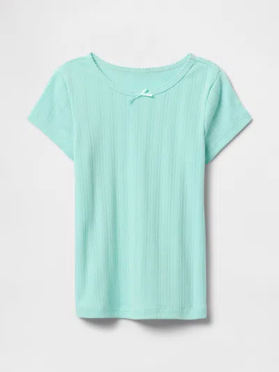 Gap Factory Babygap Ribbed T-shirt In Blue