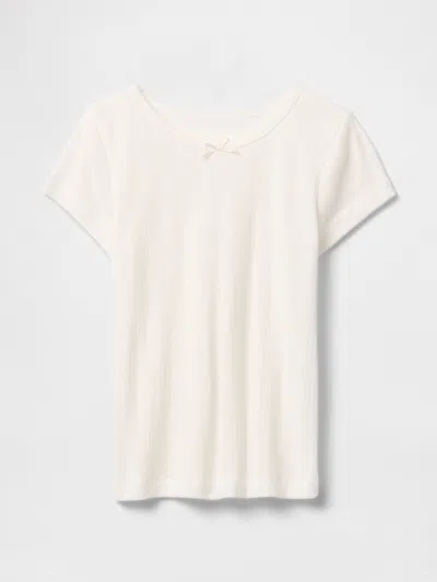 Gap Factory Babygap Ribbed T-shirt In White