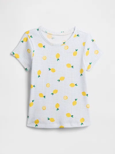 Gap Factory Babygap Ribbed T-shirt In White