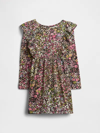 Gap Factory Babygap Ruffle Dress In Multi