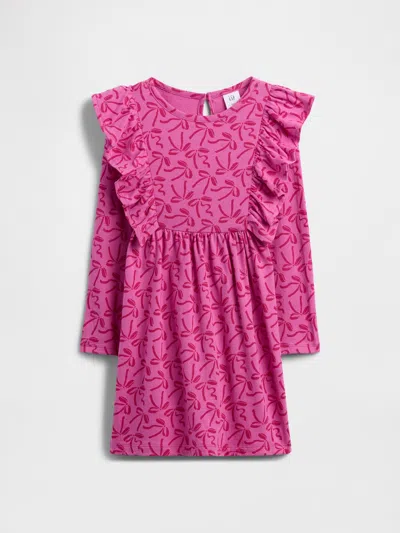 Gap Factory Babygap Ruffle Dress In Pink