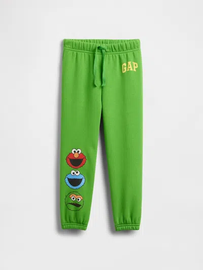 Gap Factory Babygap | Sesame Street Relaxed Logo Pull-on Joggers In Green
