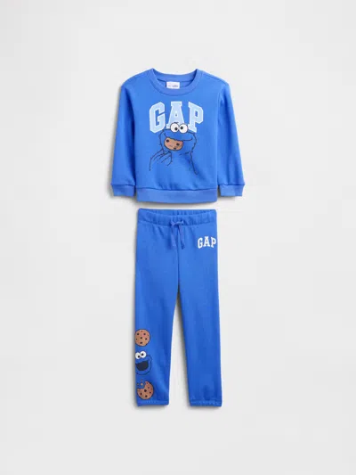 Gap Factory Babygap | Sesame Street Two-piece Outfit Set In Blue