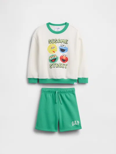 Gap Factory Babygap Sesame Street Two-piece Sweat Set