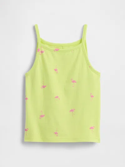 Gap Factory Babygap Squareneck Tank Top In Green