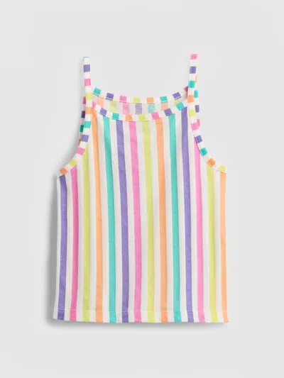 Gap Factory Babygap Squareneck Tank Top In Multi