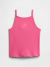 Gap Factory Babygap Squareneck Tank Top In Pink