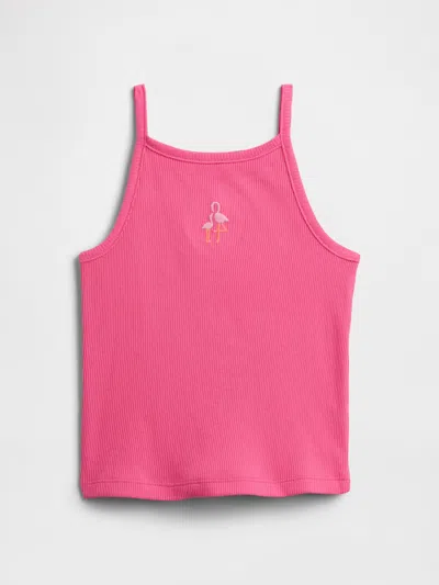 Gap Factory Babygap Squareneck Tank Top In Pink