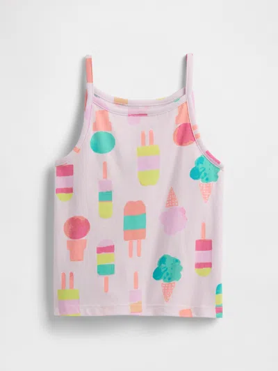Gap Factory Babygap Squareneck Tank Top In Pink