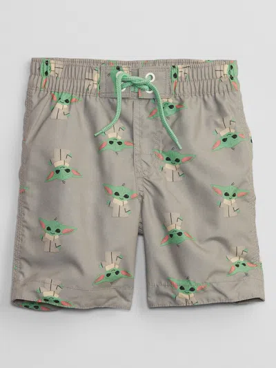 Gap Factory Babygap | Star Wars™ The Child Swim Trunks In White