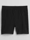 Gap Factory Babygap Stretch Jersey Bike Shorts In Black