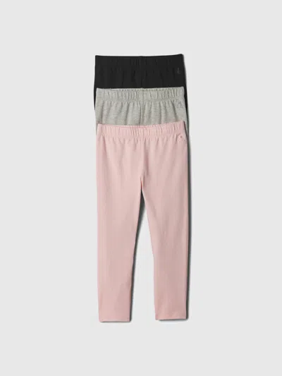 Gap Factory Babygap Stretch Jersey Leggings (3-pack) In Multi