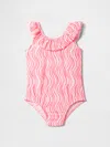 Gap Factory Babygap Swim Ruffle One-piece In Pink