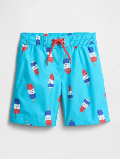 Gap Factory Babygap Swim Trunks In Blue