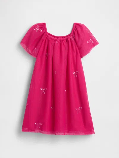 Gap Factory Babygap Tulle Sequin Dress In Pink