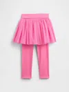 Gap Factory Babygap Tulle Skirt Leggings In Pink