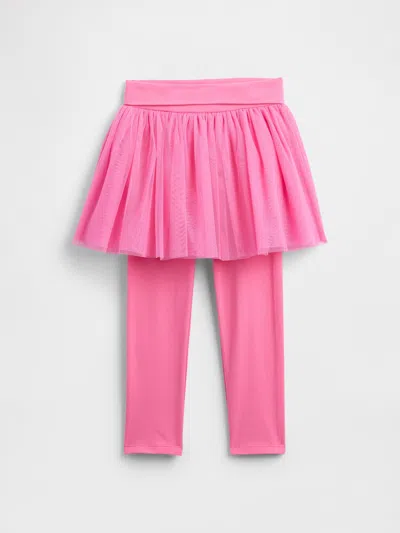 Gap Factory Babygap Tulle Skirt Leggings In Pink