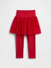 Gap Factory Babygap Tulle Skirt Leggings In Red