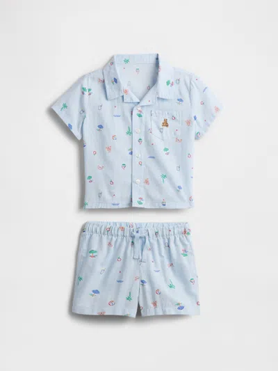 Gap Factory Babygap Two-piece Outfit Set In Multi