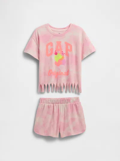 Gap Factory Babygap Two-piece Outfit Set In Pink