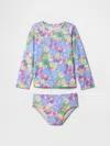 Gap Factory Babygap Two-piece Rash Guard In Black