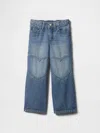 Gap Factory Babygap Wide-leg Heart Jeans In Blue