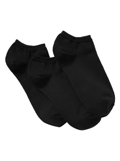 Gap Factory Basic Ankle Socks (3-pack) In Black