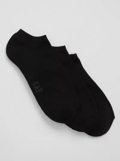Gap Factory Basic Ankle Socks (3-pack) In Black