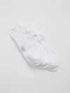 Gap Factory Basic Ankle Socks (3-pack) In White