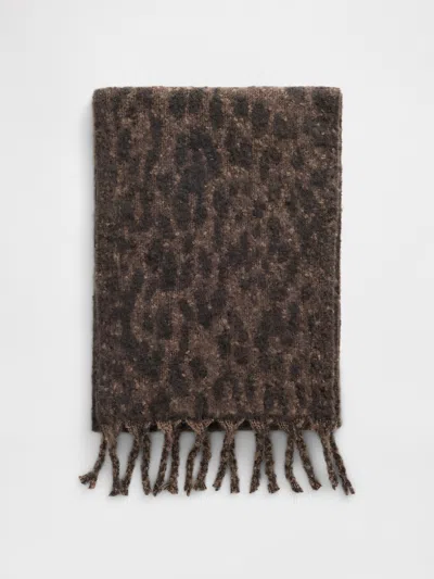 Gap Factory Blanket Scarf In Brown