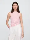Gap Factory Boatneck Tank Top In Pink