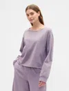 Gap Factory Boxy Pj T-shirt In Gray