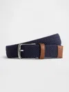 Gap Factory Braided Vegan-leather Belt In Blue