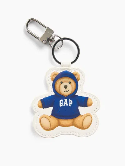 Gap Factory Brannan Bear Keychain Charm In Navy Uniform