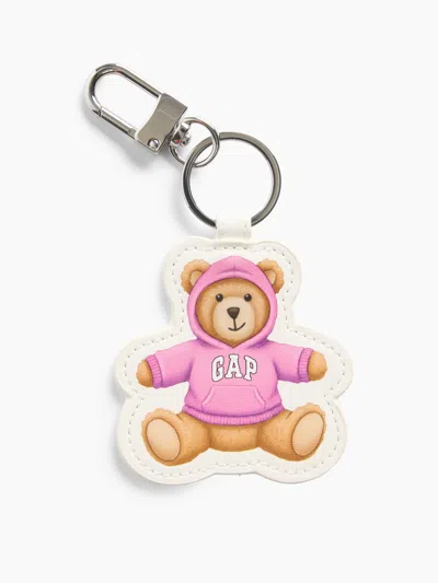 Gap Factory Brannan Bear Keychain Charm In Standout Pink