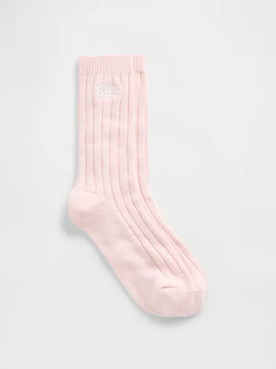 Gap Factory Cashsoft Gap Logo Socks In Pink