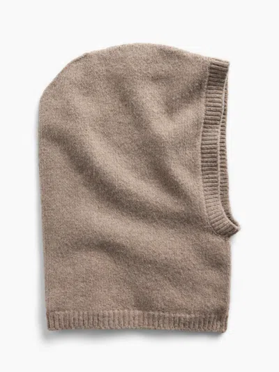 Gap Factory Cashsoft Recycled Cozy Hood In Flannel Taupe Beige